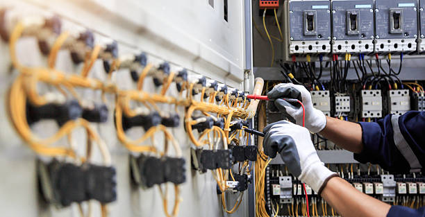 Professional Electrician technician working in Kernersville, NC
